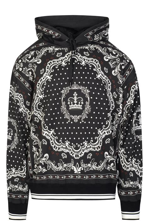 dolce and gabbana crown hoodie.